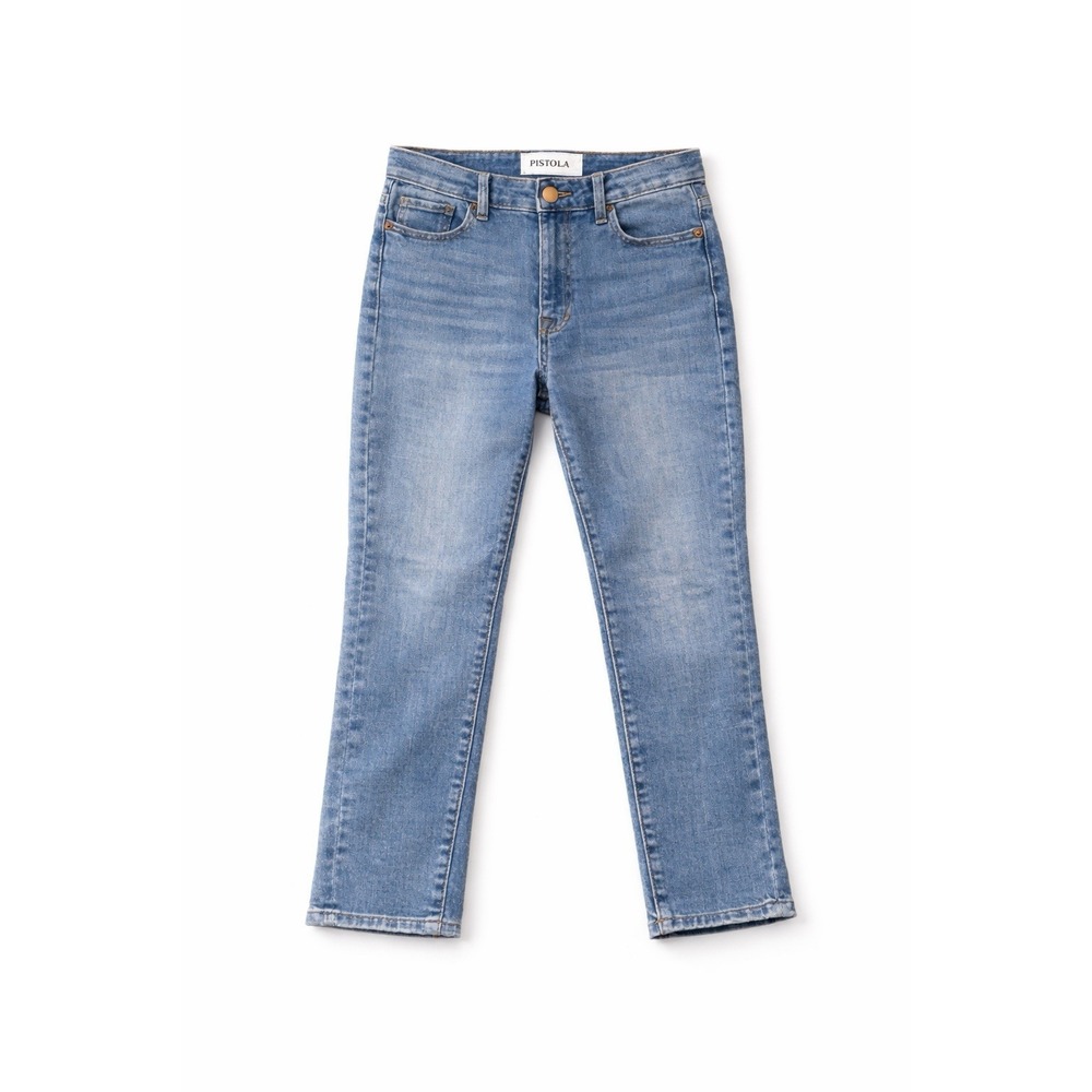 Pistola Denim 31 High Rise Crop Cigarette Anthropologie Premium Jeans